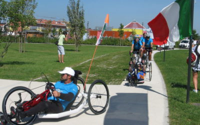 Tappa al Civitas Vitae di handbike disabili